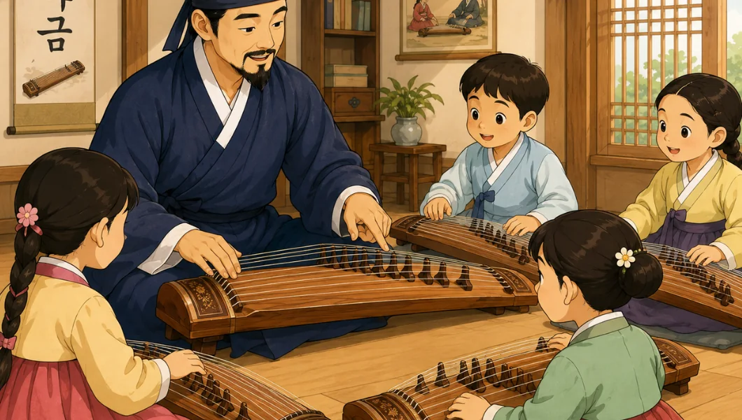 Ureuk Taught Gayageum 기사 대표 사진